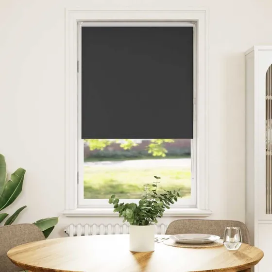 vidaXL Rullegardin Mørklægning 85x130 cm, 100% Polyester