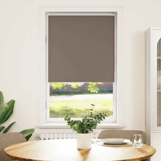 vidaXL Rullegardin Mørklægning 85x150 cm, 100% Polyester