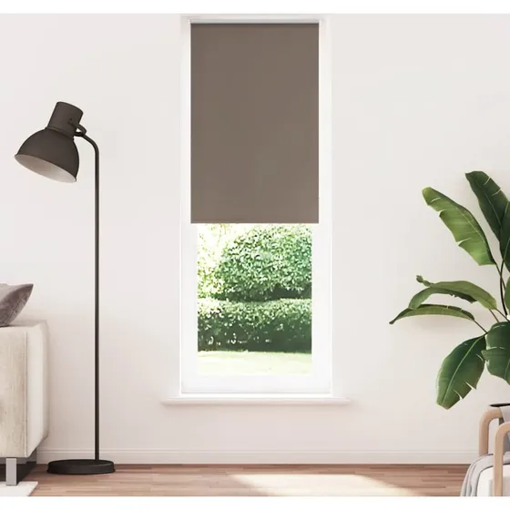 vidaXL Rullegardin Mørklægning 80x230 cm, 75,7 cm stofbredde, polyester