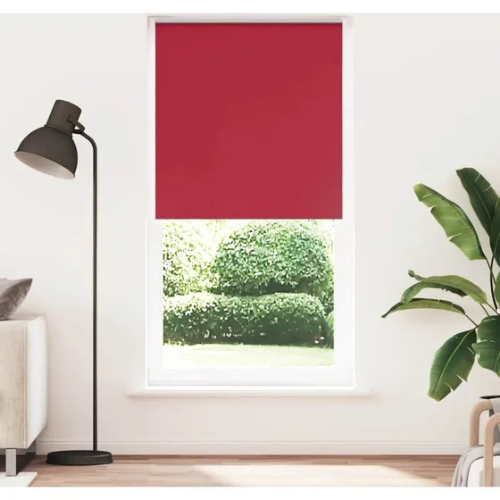 vidaXL Rullegardin Mørklægning 100x230 cm, 95,7 cm stofbredde, polyester