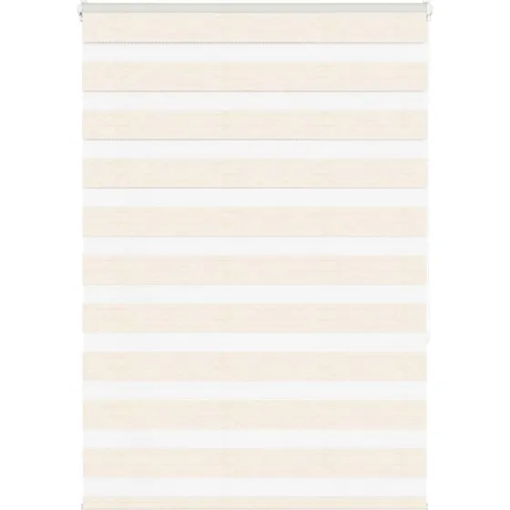 vidaXL Zebragardin Marmorbeige 95x150 cm, 90,9 cm stofbredde, polyester