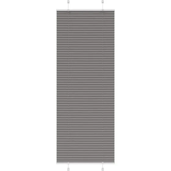 vidaXL Plisségardin Antracit 75x200 cm