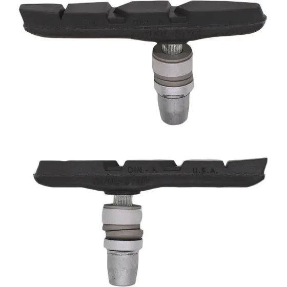 Kool Stop Thinline remblokke, threaded – sort (MTB/V-brake)
