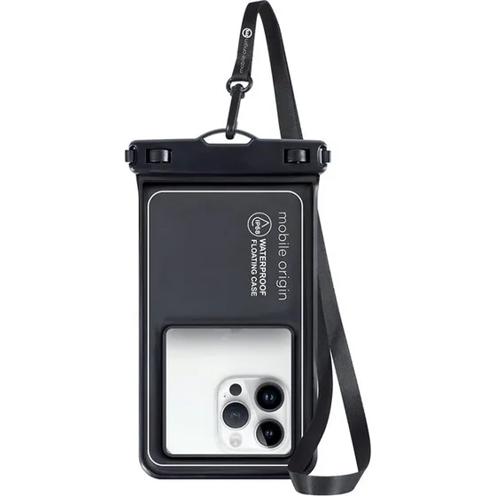 Mobile Origin Vandtæt Flydende Case 6,8" - Sort/Hvid