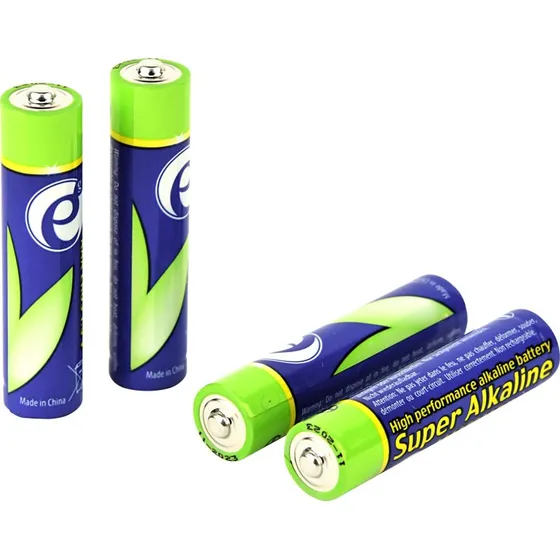 Gembird AAA 1300 mAh Alkalisk Batterier 4-pack