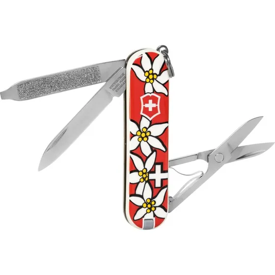 Victorinox Stella Alpina Lommekniv Rød/Hvid