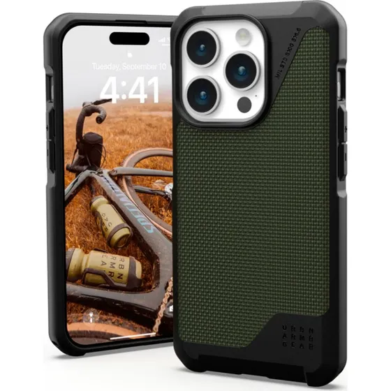 UAG Metropolis LT MagSafe Kevlar Olive for iPhone 15 Pro