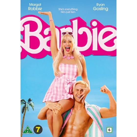Barbie (DVD) 2023 - Live-action-film med Margot Robbie og Ryan Gosling