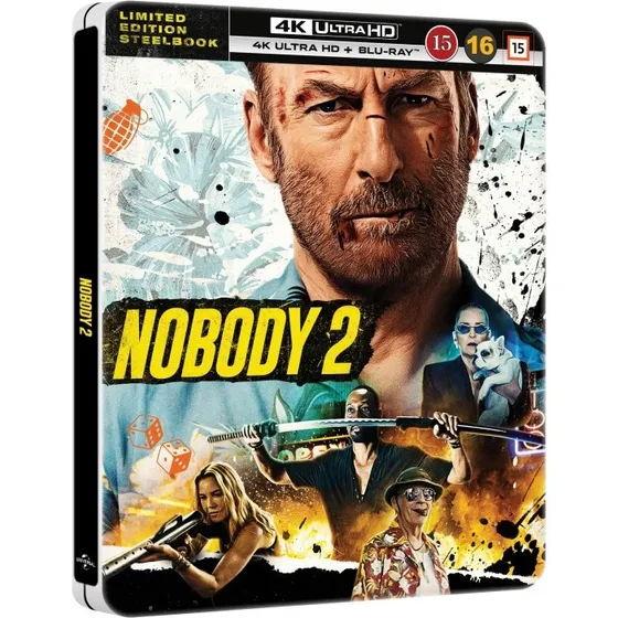 Nobody 2 Steelbook 4K Blu-Ray