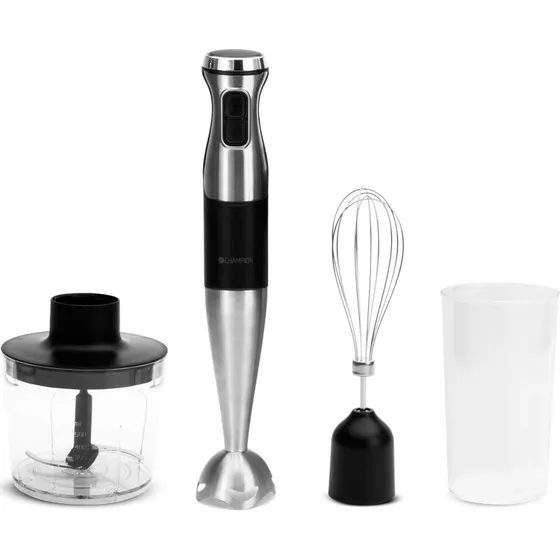 Champion STM600 MultiKit Stavmixer 1000W Rustfrit Stål Sort