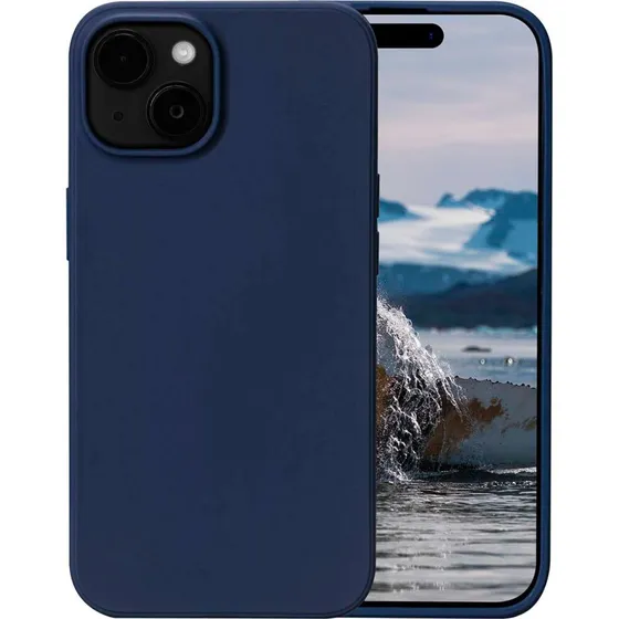 Dbramante1928 Greenland TPU Cover til iPhone 15 Plus, Havblå