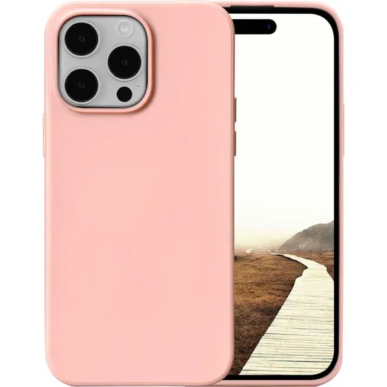 Dbramante1928 Greenland TPU Cover, Pink Sand til iPhone 15 Pro Max