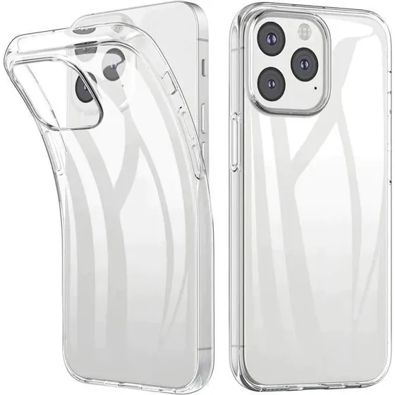 TFO Cover iPhone 15 TPU klar, 2mm tykt