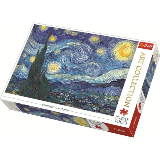 Trefl Van Gogh Puslespil, 1000 bit, Stjernenatten