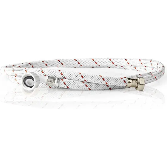 Nedis Nylon Indløbsslange 1/2''/3/4'' 2m Hvid/Rød