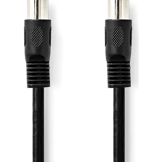 Nedis CAGL20000BK20 2m DIN 5-pin lydkabel, sort