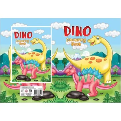 Vestergaard Group Malebog A4 Junior Dinosaur 16 Sider
