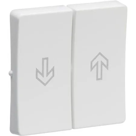 LK FUGA® Tangent 16A ½ modul, hvid (ny type)