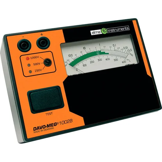Megger Davo-Meg 1002B Analog Isolationstester med Taske