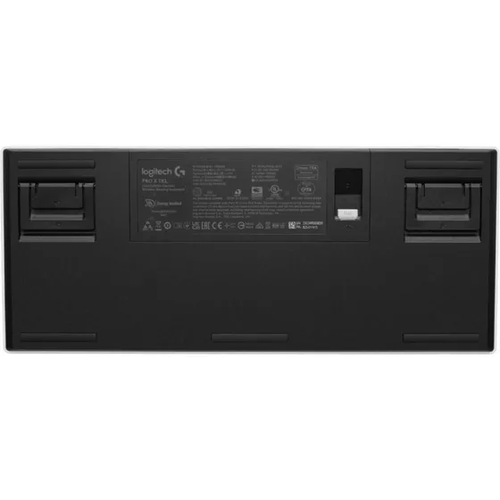 Logitech G PRO X TKL Mekanisk Trådløs Tastatur, Hvid, US International