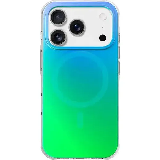 Laut Huex Wave MagSafe Cover til iPhone 17 Pro Max, Blå/Mint
