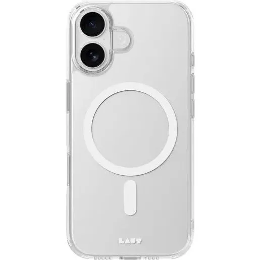 Laut Crystal Fluro MagSafe Cover til iPhone 17, transparent, 16 cm