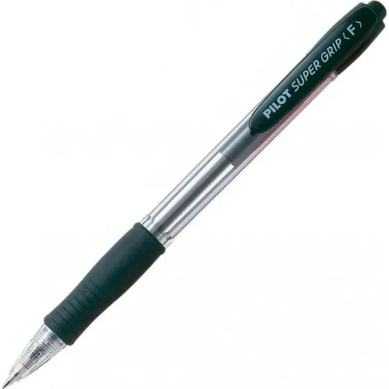 Pilot Super Grip Kuglepen 0,7mm Sort