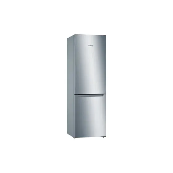 Bosch KGN33NLEB Fritstående kølefryseskab 60 cm Stål-look