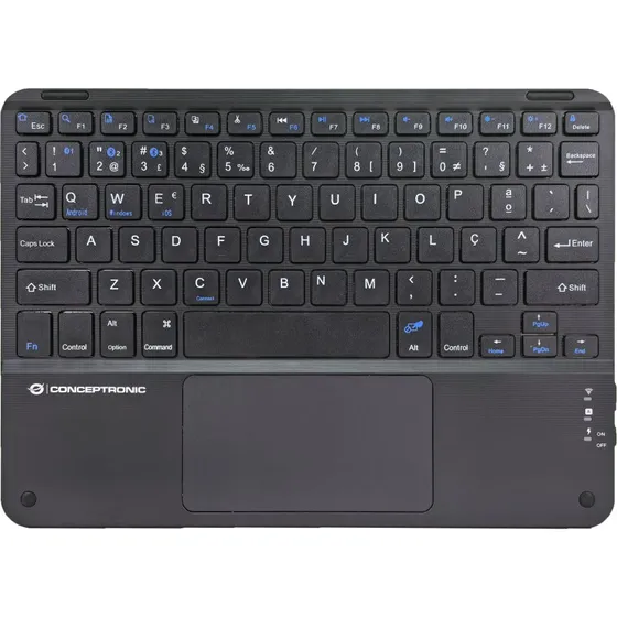 Conceptronic Trådløs Tastatur Portugisisk 10" med Touchpad