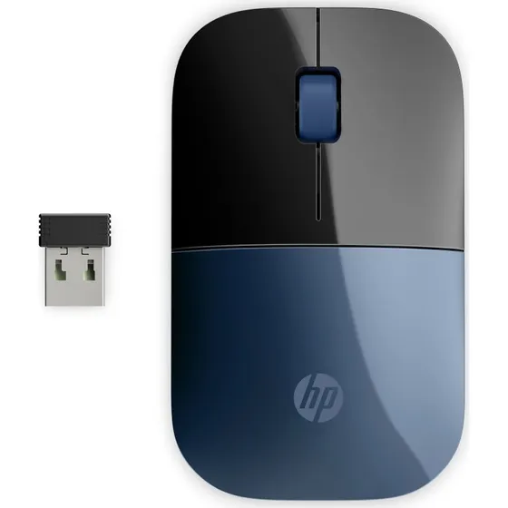 HP Z3700 Optisk Trådløs Mus, Blå