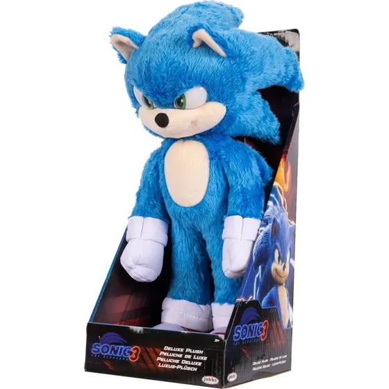 Sonic the Hedgehog 3 Deluxe Plys 33 cm
