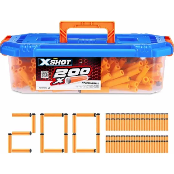 Zuru X-Shot Excel Skumgummipilar, 200 stk