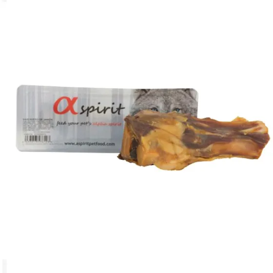 Alpha Spirit Ham Bone – 100% Serrano skinkeben til hunde