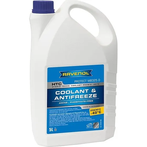 RAVENOL Frostbeskyttelse Protect MB 325.0 5L blå/rød
