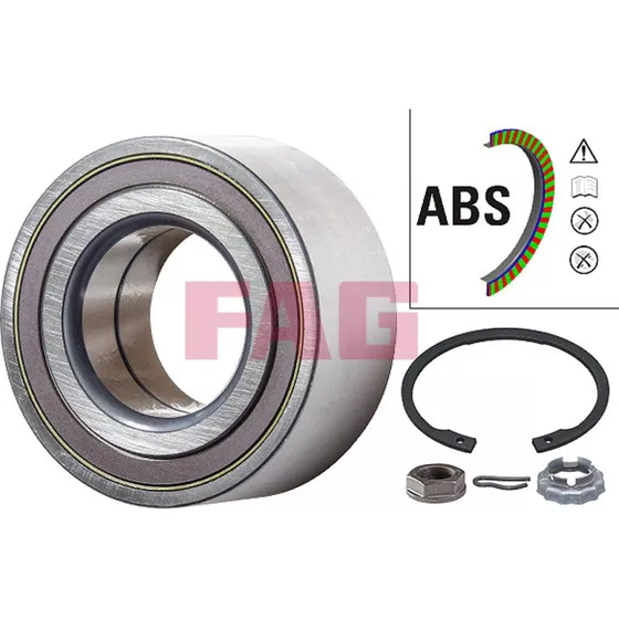 FAG Hjullejesæt 713 6401 80, 42x82x36 mm, med ABS-sensorring