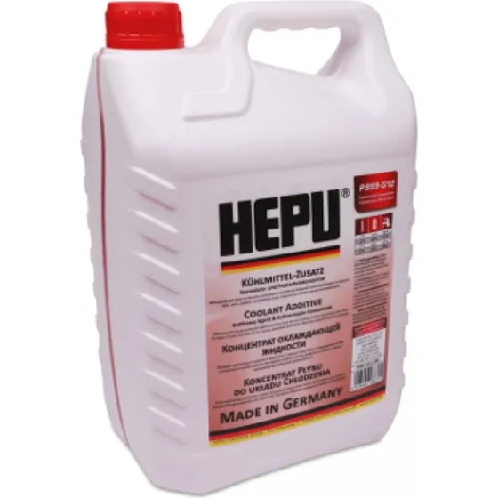 HEPU Frostbeskyttelse P999-G12-005, Rød, 5 liter