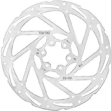 Tektro bremseskive Ø160 mm 1,8 mm 6-bolts (2-stempel)