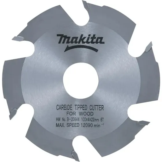 Makita Groove Cutting Disc 100 mm, 6 tænder, DPJ180ZJ
