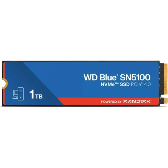 Western Digital WD Blue SN5100 NVMe SSD 1 TB M.2 2280 PCIe 4.0