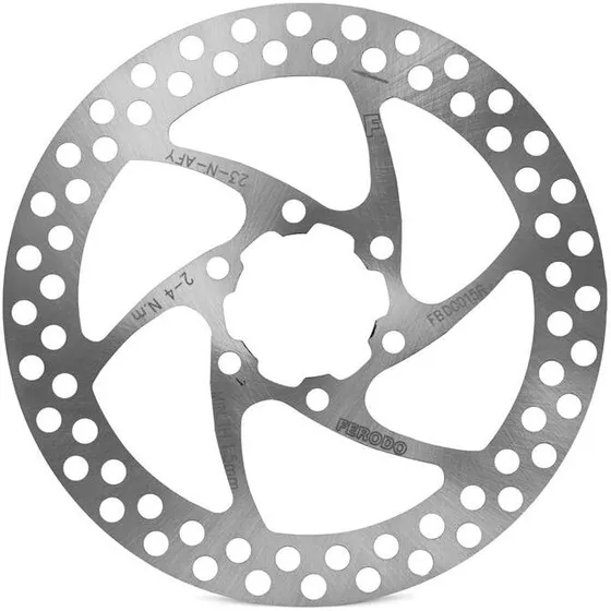 Ferodo Bremserotor 6-bolt 140 mm, 1,8 mm (sølv)