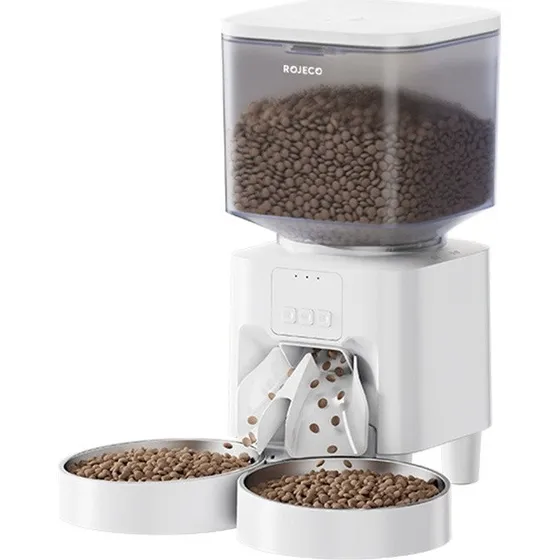 Rojeco WiFi Foderdispenser 4,5L Hvid