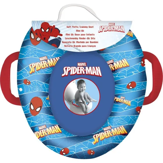 Spiderman Toiletsæde med Håndtag, 36x30cm, 4+ år