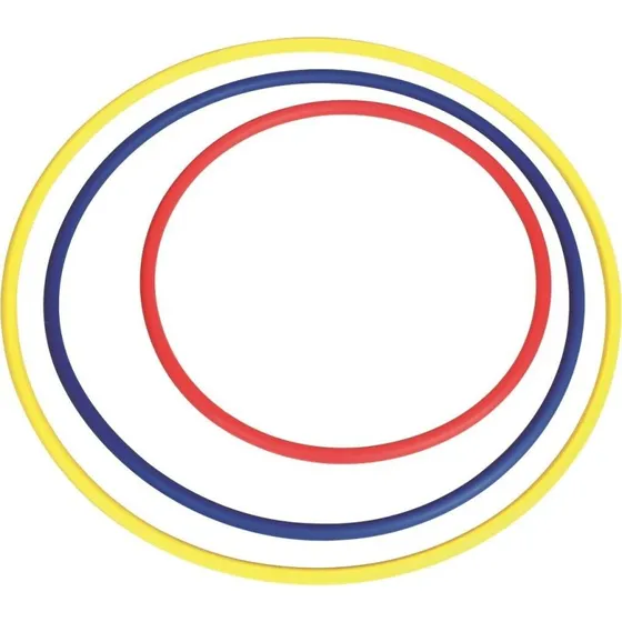 Megaform Hula Hoop Ring Ø50 cm - Rød