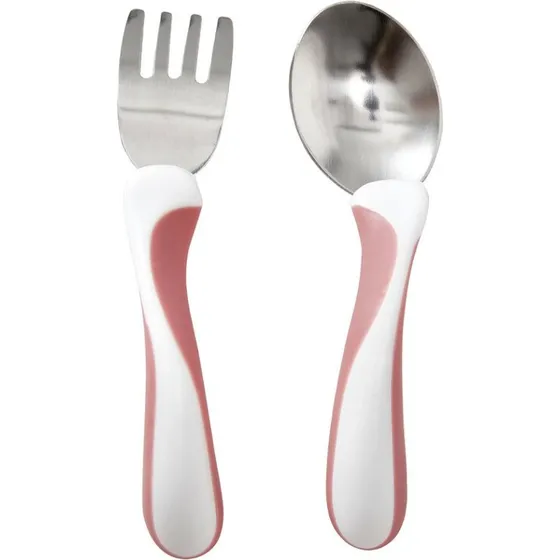 Bambino My First Fork & Spoon Cerise