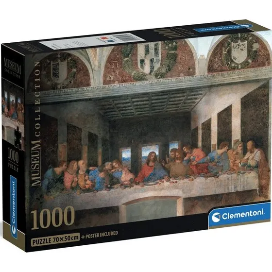 Clementoni The Last Supper 1000 Brikker Puslespil