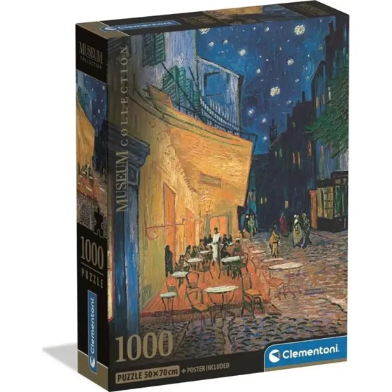 Clementoni Café Terrace v. Gogh 1000 brikker, floor