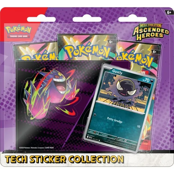 Pokémon TCG: Mega Evolution Ascended Heroes – Gastly/Mega Gengar