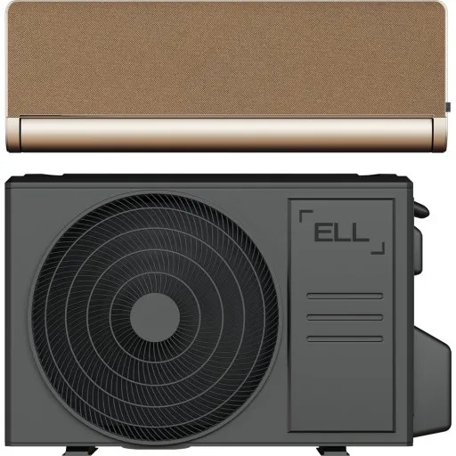 ELL Front Boost Golden 6,15 kW luft-til-luft varmepumpe med WiFi