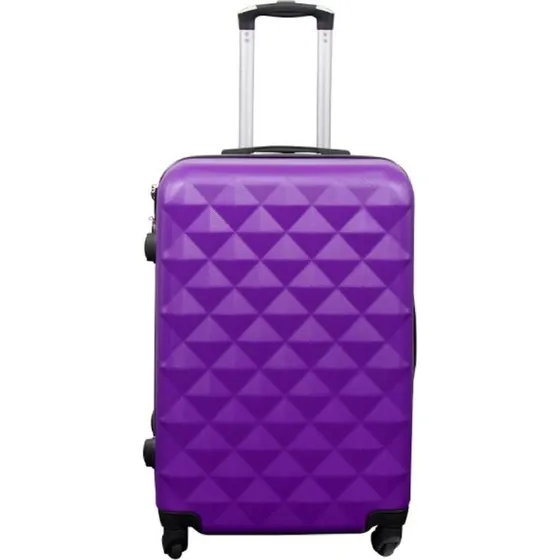 Diamant Lilla Smart Rejsekuffert, Medium, ABS Hardcase