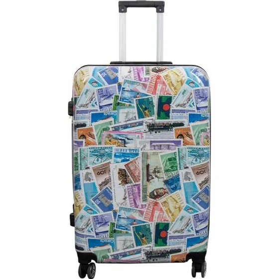 Frimærke Hardcase Kuffert, Medium, 3,1 kg, ABS Letvægt